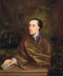 Alexander Pope (1688-1744) 1738 (olje på lerret)