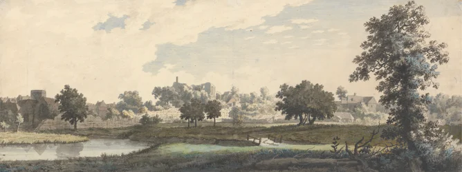 The River Stour, St. Mildred's Church og Castle of Canterbury