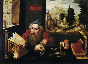 Saint Hieronymus i hans celle, 1520-årene