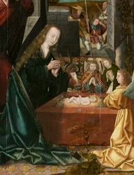 Triptych of Bethlehem, ca 1540 (maleri på tre)
