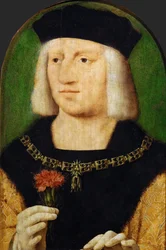 Tidlig nederlandsk kunst: Portrett av keiser Maximilian I (1459-1519) av Cleve, Joos van (ca. 1485-1540), ca. 1508. Olje på tre, 28,5x22,3. Kunsthistorisk museum, Vienne