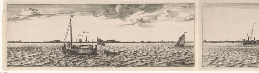 Utsikt over nordsiden av Maas Postkort (serietittel)