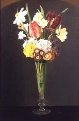 Vase med blomster