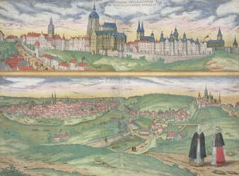 Kart over Praha, fra 