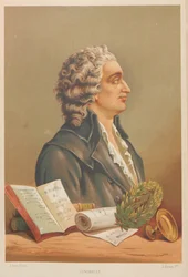 Portrett av Marie Jean Antoine Nicolas Caritat, Marquis de Condorcet 1743-1794, 1879.