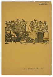El jarabe de ultratumba, ca. 1910, trykt 1943 (foto-relieff etsing med gravering)