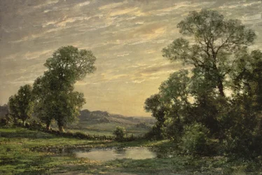 Landskap nær Arundel, Sussex