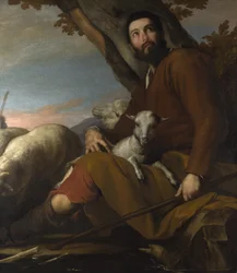 Jakob med flokken Laban, ca 1638