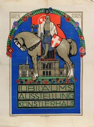 Jubileumsutstilling Wien Künstlerhaus, 1908.