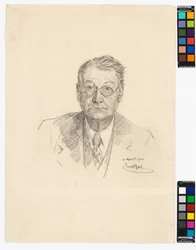 Selvportrett, Josef Engelhart
