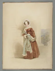 Adelajda Marianna grevinne Stadion von Warthausen (1804-1885), Karolowa Lanckorońska z Brzezia