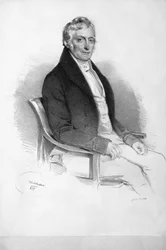 Franz Ferdinand Schiller Litografi