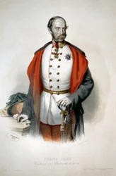 Franz Karl erkehertug Litho