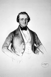Friedrich Grimschitz litografi