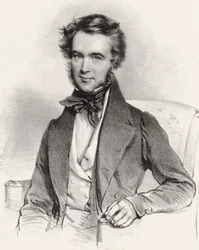 Portrett av fiolinisten og komponisten Karol Lipiski 1790-1861, 1837.