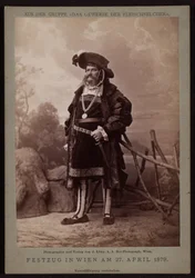 Jos. Ullmann, kjøttsmoker under Makart-paraden i 1879