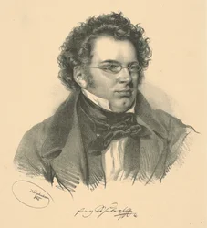 Portrett av Franz Schubert 1797-1828, 1846.