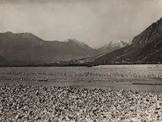 Album "Meine weltkriegs - Erinnerungen South-West Front (Carinthia, Italien, South Tyrol) (My world war - memories of the South-Western Front in Carinthia, Italy, Trentino-Alto Adige) 31/03/1915-12/11/1918 - Josef Zohles Wien ": war zone (b/w photo)