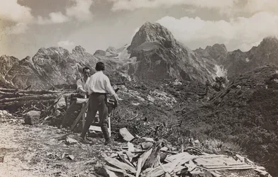 Album Meine weltkriegs - Erinnerungen the South-West Front (Kärnten, Italia, Sør-Tirol) (Min verdenskrig - minner fra den sørvestlige fronten i Kärnten, Italia, Trentino Alto Adige) 31 III 1915