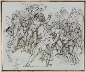 Ved bekinnsjøen, kremmeren Ciampolo fra Navarra (Dantes Inferno, Canto 22, V 34)