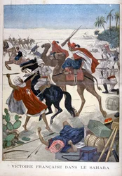 Fransk seier i Sahara, 1900