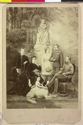 Østerrikes keiser med familie Franz Joseph I