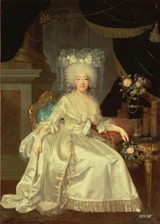 Portrett av Louise Marie Josephine av Savoy, grevinne av Provence