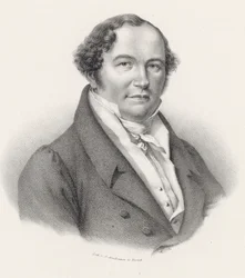 Portrett av komponisten Conradin Kreutzer 1780-1849.