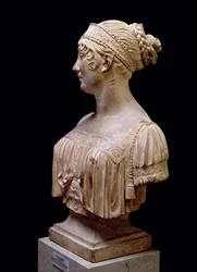 Portrettbyste av Jeanne Delhorme, 1802 (terrakotta)
