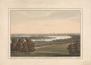 Battersea, Chelsea og London fra Mr. Rucker's Villa