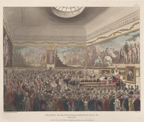 Society for the Encouragement of Arts etc., Adelphi, 1. juli 1809., 1. juli 1809.