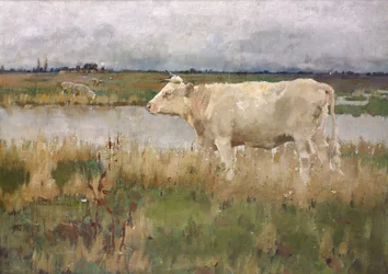 A Lincolnshire Pasture, ca. 1882-3 (olje på lerret)