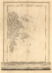 The Atlantic Neptun publisert for bruk av Royal Navy of Great Britain