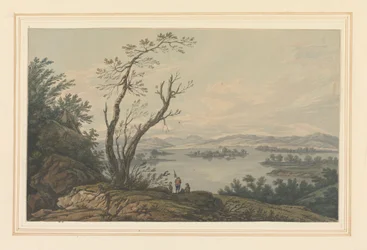 Utsikt over Windermere med utsikt til Great Island