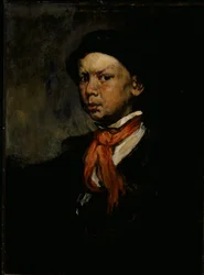 The Whistling Boy, ca. 1873 (olje på lerret)