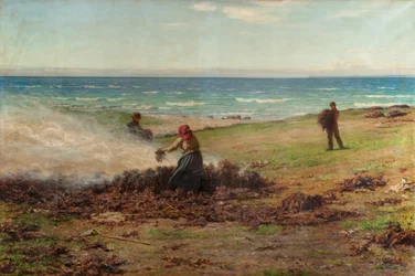 Tare Burning (olje på lerret)