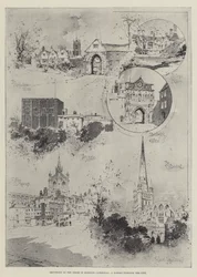 Gjenåpning av koret i Norwich Cathedral, en rusletur gjennom byen