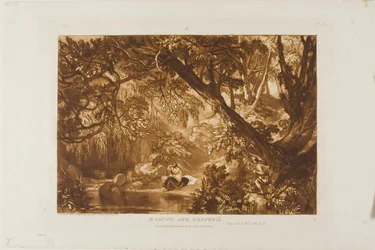 Aesacus og Hesperia, plate 66 fra Studieboken