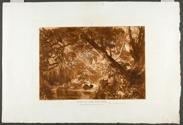 Aesacus og Hesperia, plate 66 fra Studieboken