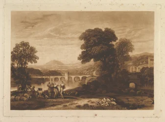 Apuleia in Search of Apuleius upublisert plate, Liber Studiorum, 1813-23.