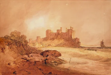 Conway Castle, Nord-Wales, ca. 1800