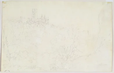 Durham, ca. 1801 (blyant på papir)