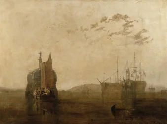 Hulker på Tamar, ca. 1812