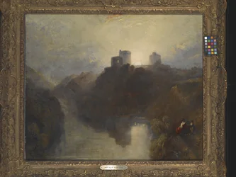 Kilgarren Castle (olje på lerret)