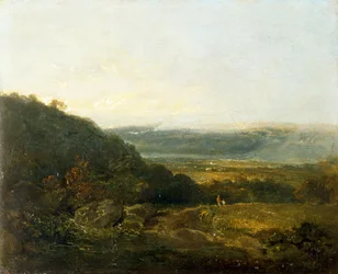 Middleton Dale, Yorkshire (oil on canvas)