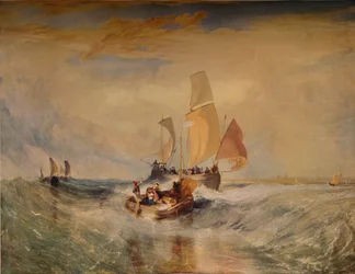 Nå for Painter Rope Passengers Going on Board, 1827, 1938