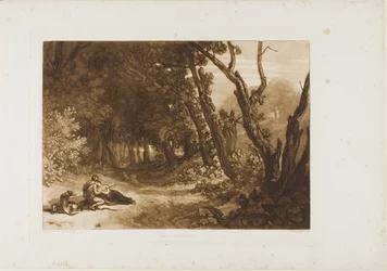 Procris og Cephalus, plate 41 fra Studieboken