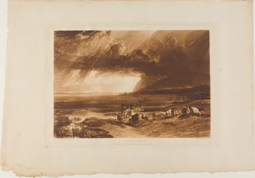 Solway Moss, plate 52 fra Liber Studiorum