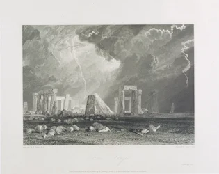 Stonehenge, 1829 (etsing og gravering)