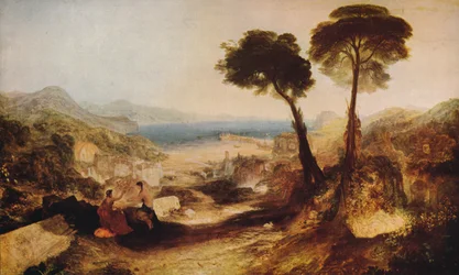 Bay of Baiae, med Apollo og sibylla, c1823, c1915